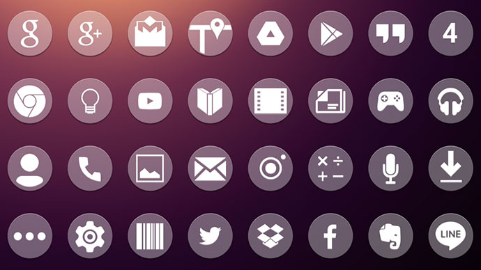 Gel Icon Pack Android Icon